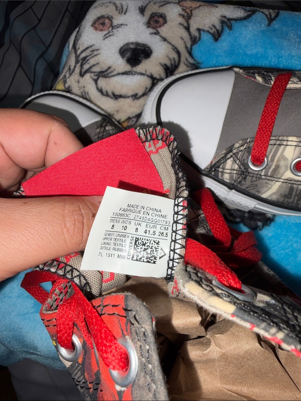 The Flash Converse High Top Sneakers - Picture 2 of 6
